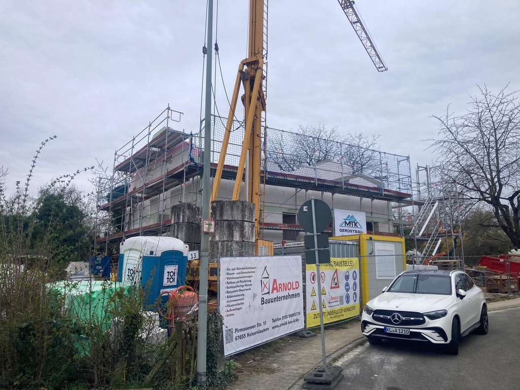 Arnold Bauunternehmen Kaiserslautern Bautagebuch