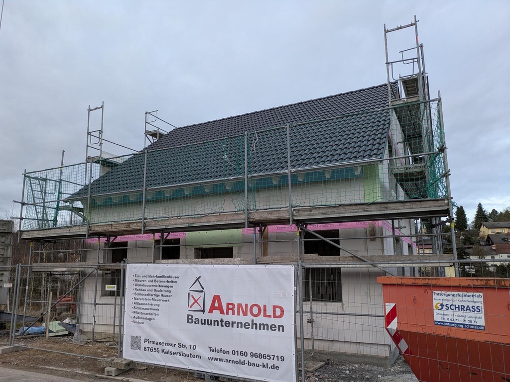 Arnold Bauunternehmen Kaiserslautern Bautagebuch