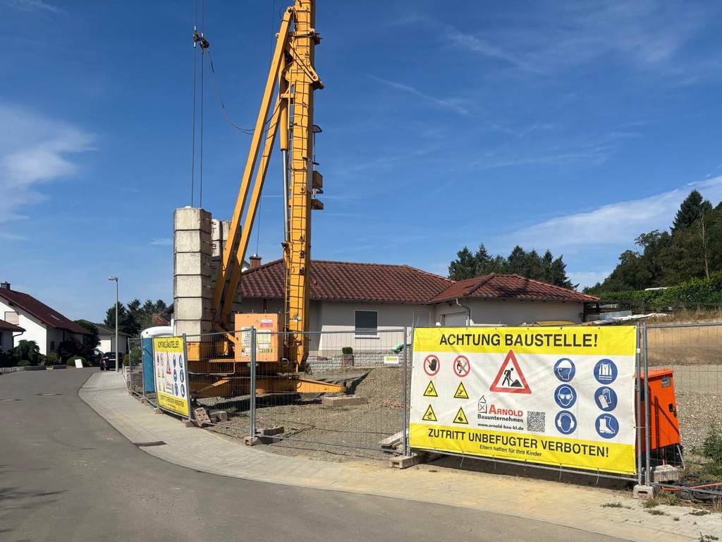 Arnold Bauunternehmen Kaiserslautern Bautagebuch