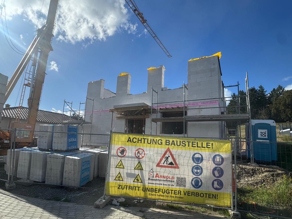 Arnold Bauunternehmen Kaiserslautern Bautagebuch