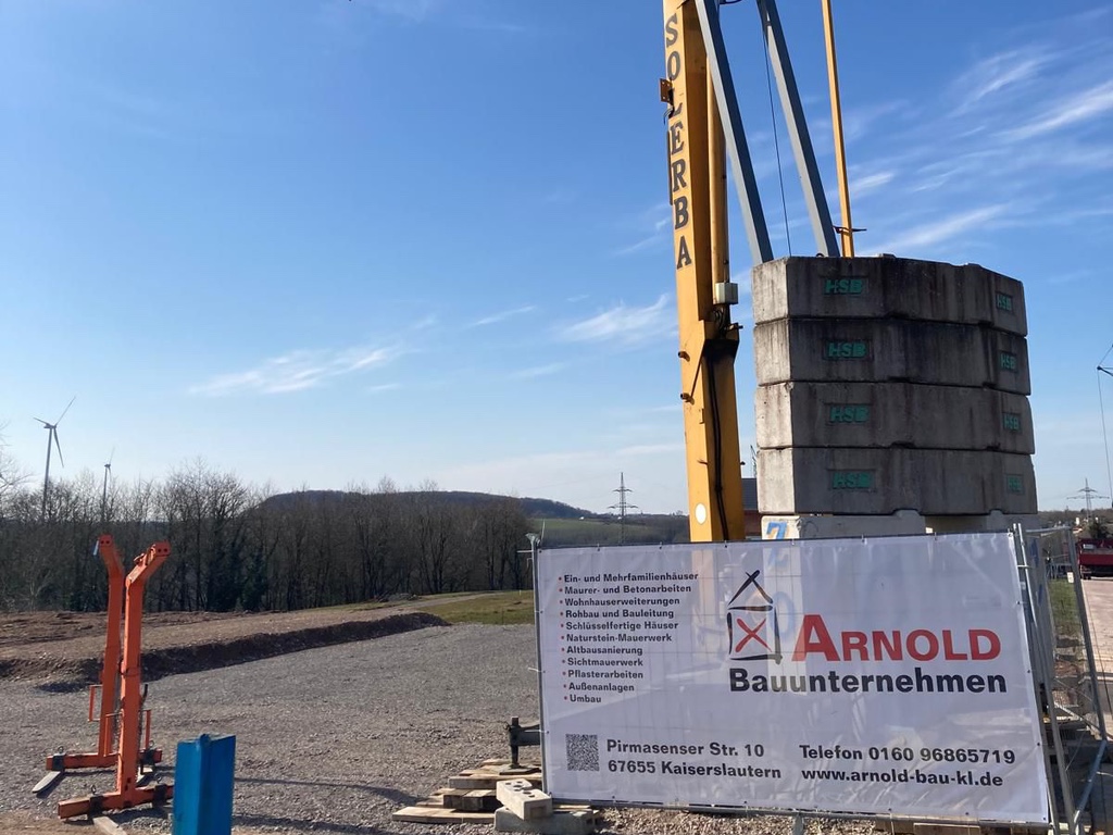 Arnold Bauunternehmen Kaiserslautern Bautagebuch